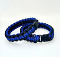 Bracelet en paracord - 'Thin Blue Line'