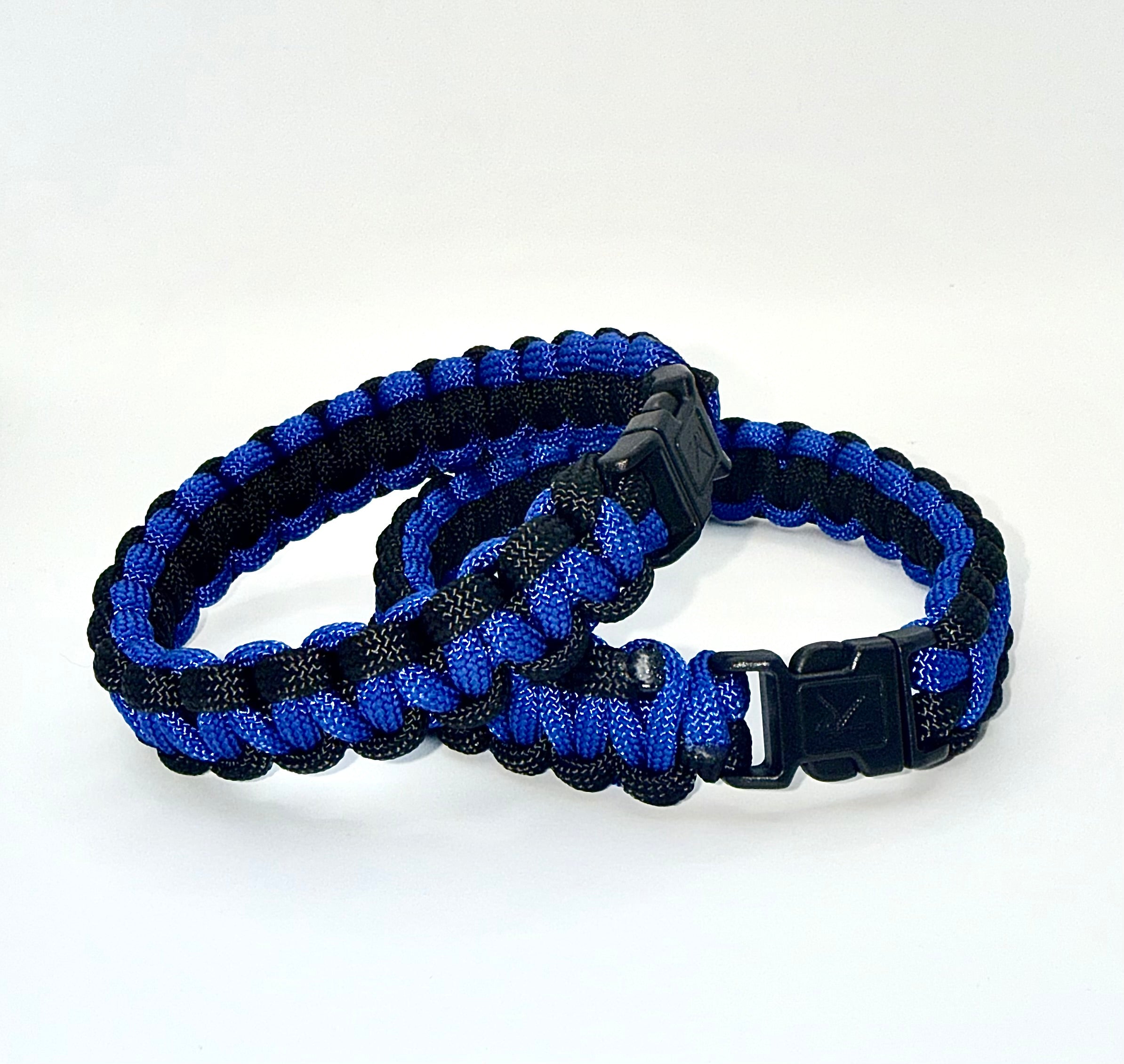 Bracelet en paracord - 'Thin Blue Line'