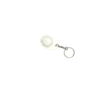 Porte-clé en impression 3D – Pompier Casque Directeur blanc
