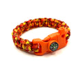 Bracelet en paracorde – Avec boussole et allume-feu
