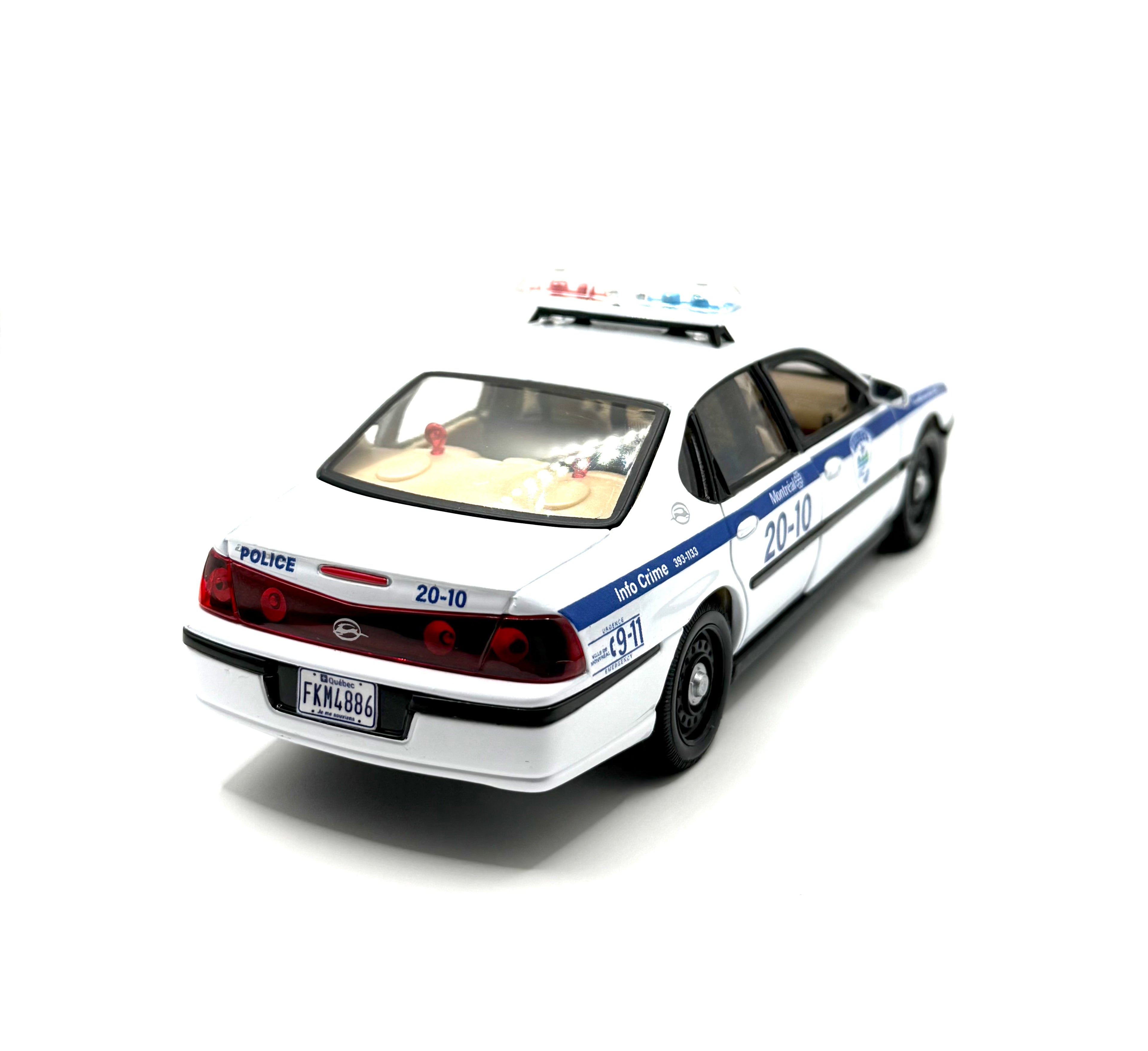 Ville de Montréal – Patrouille - impala 2001