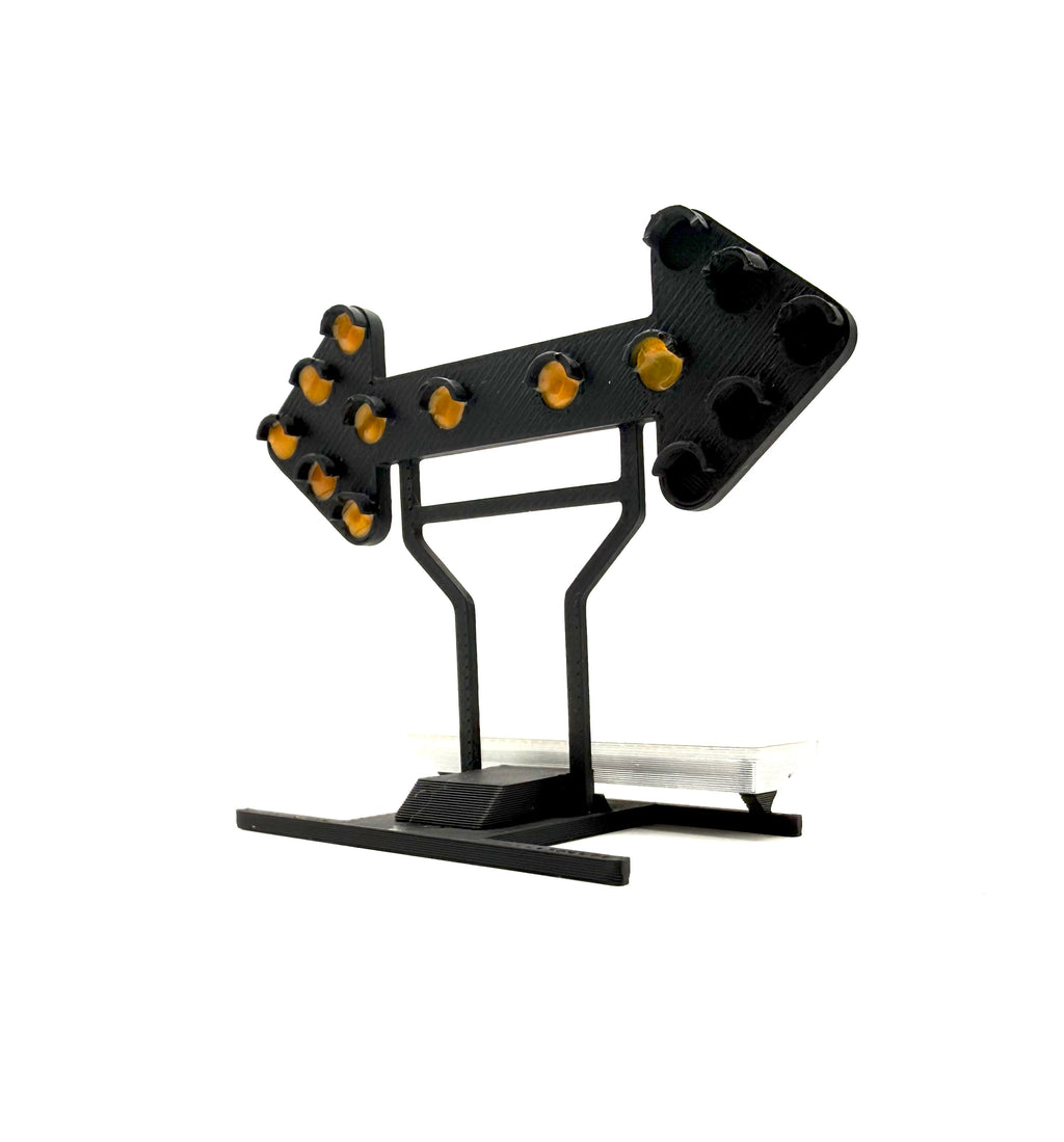 Gyrophare avec flèche directionnelle – Réplique réaliste en plastique 1/24