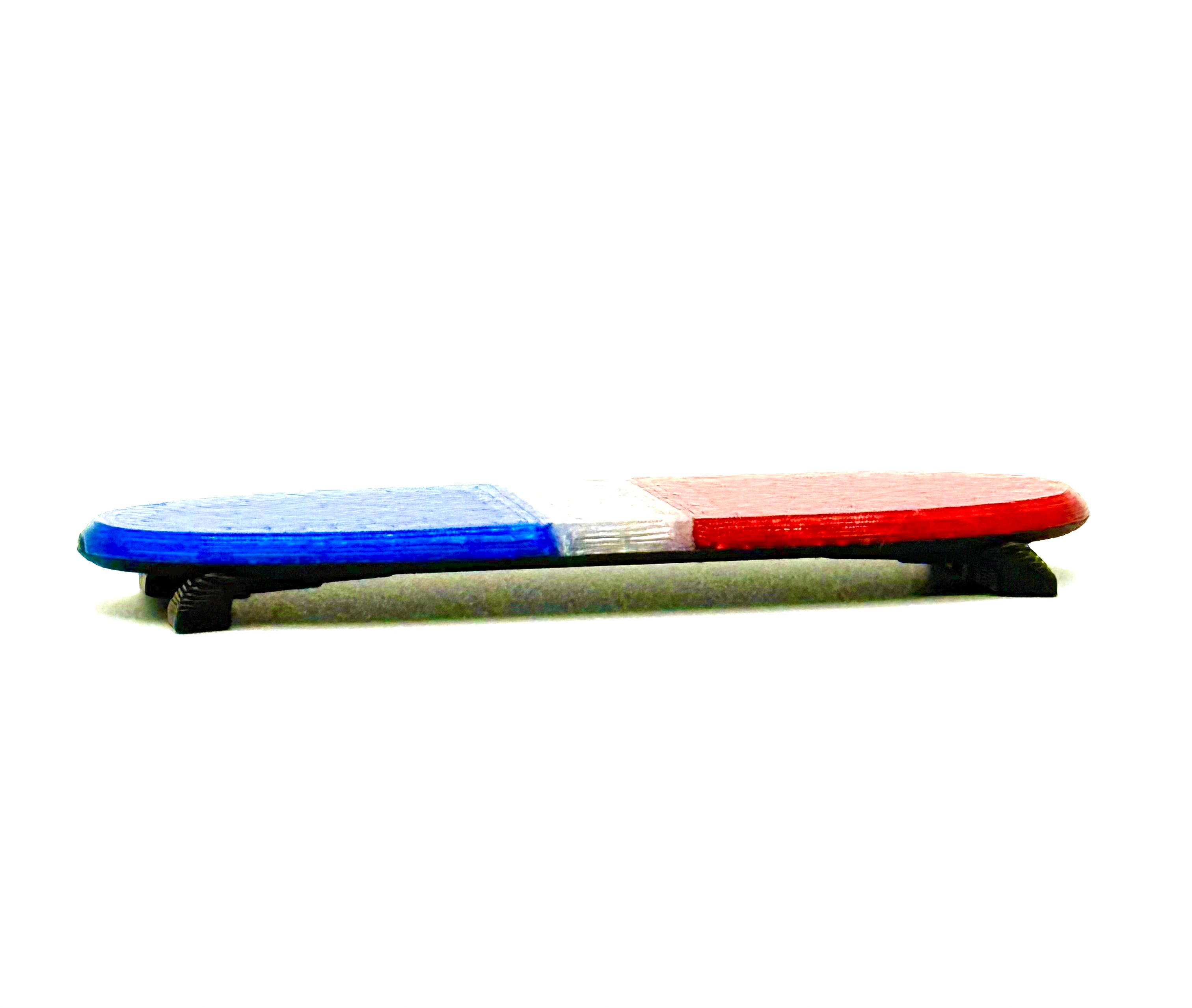 Gyrophare DEL rouge et bleu - 004