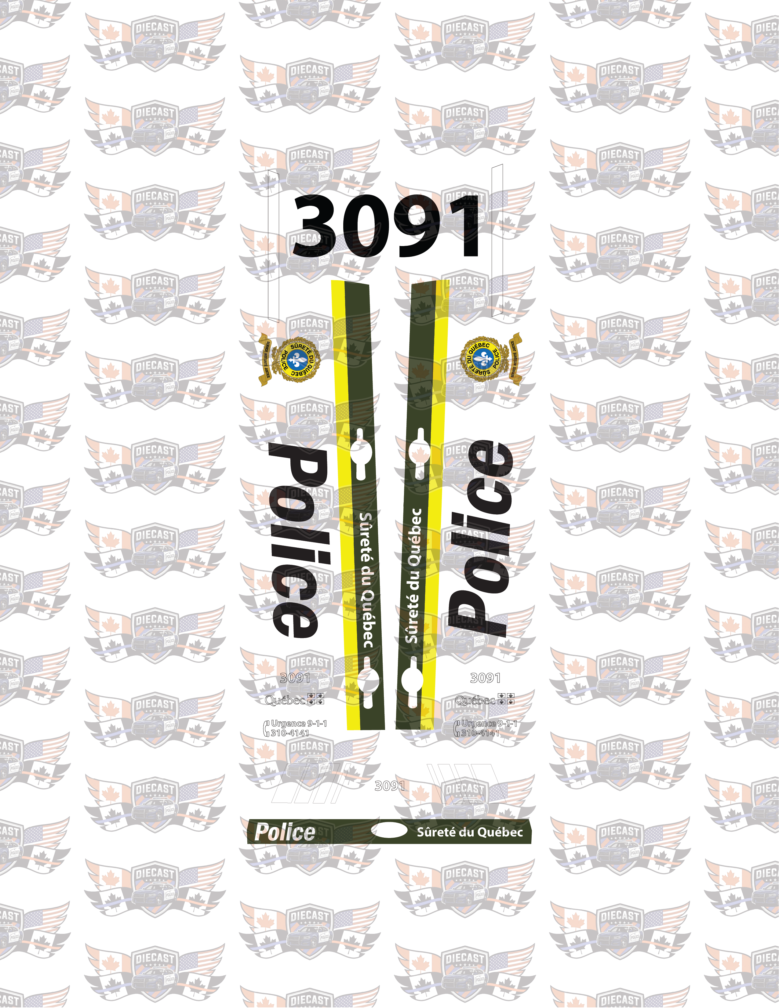 Police de la Sûreté du Québec - 010